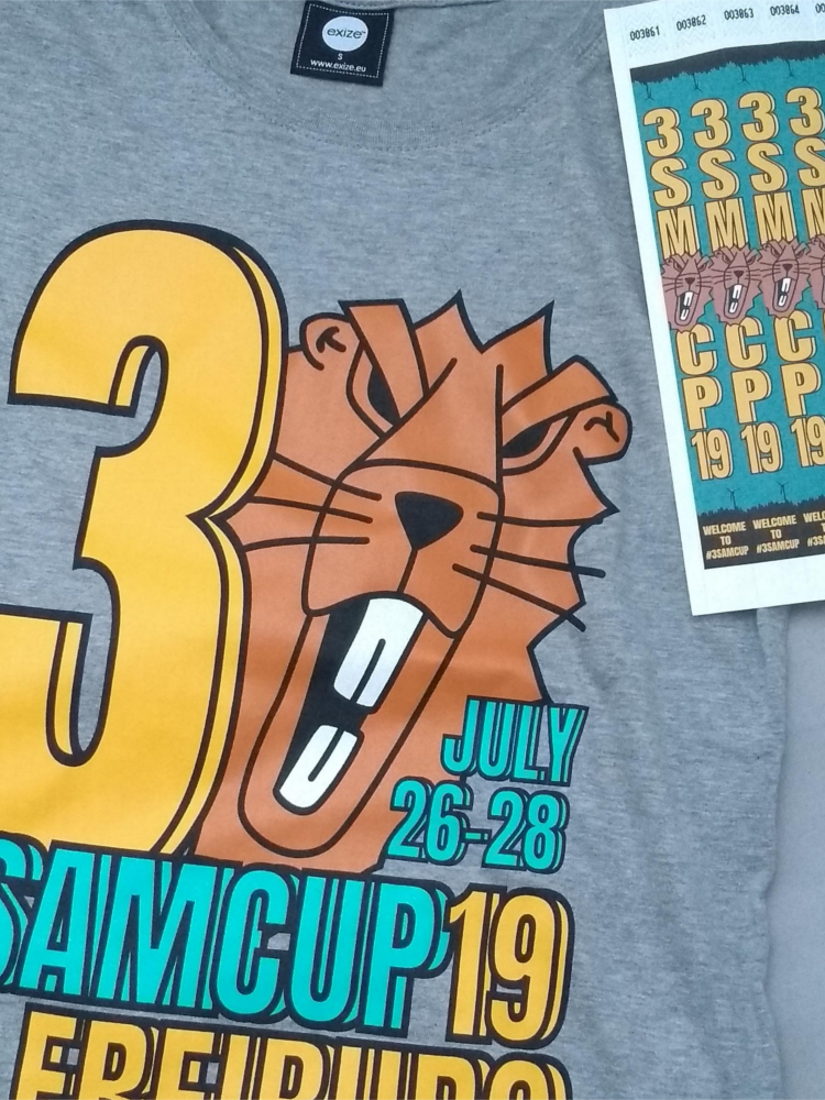 T-Shirt 3SamCup 2019