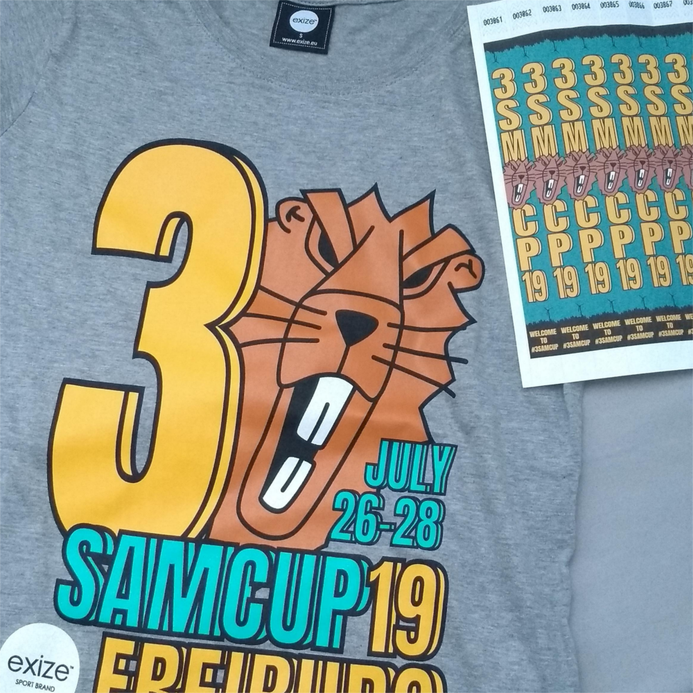 T-Shirt 3SamCup 2019