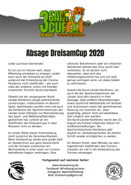 Absage-3SamCup-2020